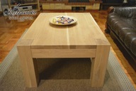 Stolik kawowy na wymiar Dąb, Jesion, Buk, Sosna