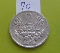 2 złote z 1974 roku , JAGODY , ŁADNE