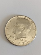half dollar Kennedy 1967