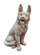 Figura betonowa Pies figurka ogrodowa Owczarek betonowy figury Pies