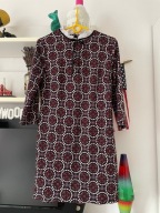 E BLUE VANILLA ARTYSTYCZNE WZORY kołnierzyk