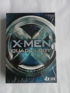 X-MEN QUARDIOLOGY BOX 4 DVD FOLIA POLSKIE WYDANIE OKAZJA