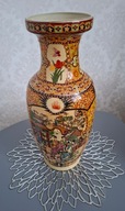 Duży dekoracyjny porcelanowy wazon vintage Made In China