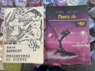 ROBERT SHECKLEY - PIELGRZYMKA NA ZIEMIĘ , PLANETA ZŁA 2 książki Klubowe