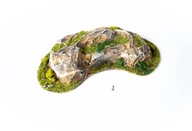 Górka wzgórze 01 gry bitewne stół diorama