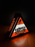 Lampka LED Stranger Things – trójkątna | Druk 3D