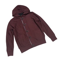 SWETER ROZPINANY KAPTUR BARDZO CIEPŁY R.M__TOPMAN