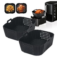 SILIKONOWE WKŁADKI DO FRYTKOWNICY NINJA DOUBLE STACK XL 9,5L 2X AIRFRYER