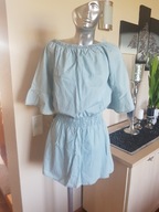 Tunika sukienka jeansowa rozm UNI ok M 38