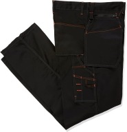 Robocze Spodnie z Kaburami, Result, Czarne, r.XS