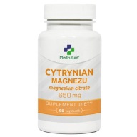 MedFuture cytrynian magnezu 650 mg, 60 kapsułek
