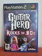 Guitar Hero Rocks The 80s PS2 3XA Komplet!