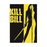 „Kill Bill” – Plakat Filmowy w Stylu Retro