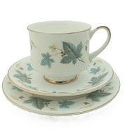 Filiżanka ze spodkiem i talerzykiem Ridgway Fine Bone China Anglia