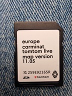 Mapa do nawigacji Renault Carminat TomTom Live 11.05 EU karta SD