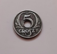 5 gr groszy 1939 Cynk GG