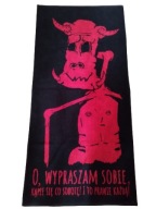 KAPITAN BOMBA ręcznik kąpielowy 140x70 cm basen plażowy egzorcysta domino