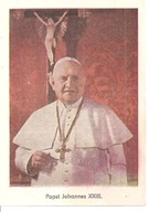 PAPIEŻ JAN XXIII - obrazek z 1960 roku.