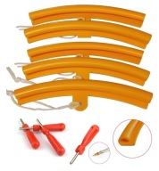 ZABEZPIECZENIE RANTU FELGI NAKŁADKA NA RANT FELGI x5 WKRĘTAK DO WENTYLI x4