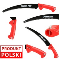 OGRODOWA TRWAŁA PIŁA RĘCZNA OGRODNICZA DO DREWNA GAŁĘZI POKRYTA TEFLONEM