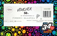 Voucher podarunkowy o wartości 50 zł do Pizzerii NAJLEPIEJ