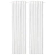 IKEA SILVERLONN 145x300cm BIAŁY 2 Zasłony Komplet Zasłon Firanki NOWE