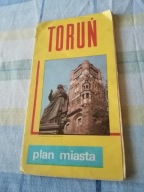 Toruń stary plan miasta autobusy tramwaje