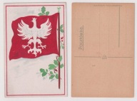 Pocztówka patriotyczna - Orzeł Biały