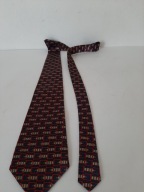 GOLD CITY KRAWAT MĘSKI ELEGANCKI JEDWABNY ORYGINALNY MOTYW PRINT