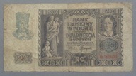20 złotych z 1940 roku seria D , PIĘKNE , GENERALNA GUBERNIA