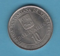 (1WE32) Wenezuela 10 boliwarów, 2016