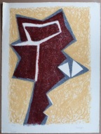 Maryan Pinchas Burstein grafika lito Fangor Stazewski Opalka abstrakcjonizm