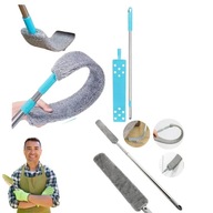 SZCZOTKA RĘCZNA MIOTŁA MOP TELESKOPOWA DO KURZU UNIWERSALNA DO DOMU 127CM