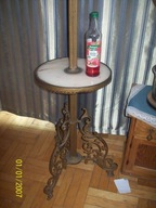 -DOBRA-CENA--[@gl] Salonowa Podlogowa Lampa Naftowa Brąz