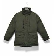 Chłopięca Kurtka Zimowa Ocieplana Zielona Everest |R. 140