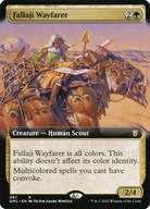 Karta Magic: The Gathering MTG Fallaji Wayfarer DMC DMU *Extended Art*