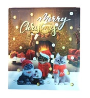 Kalendarz Adwetnowy dla kota 24 okienka z pysznymi przysmakami koty 2025