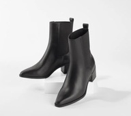 esmara Botki chelsea damskie czarne 39