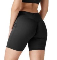 KOLARKI DAMSKIE EFEKT PUSH-UP CZARNE L CRIVIT