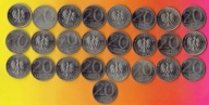 POLSKA 20 zł 1989 r. Zestaw 25 szt.