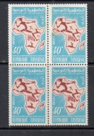 TUNEZJA **Mi 544 MAPA seria z 1959 czwórka