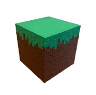 Skarbonka Minecraft Trawa – Blok Grass na Monety | Prezent dla Gracza