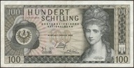 Austria 100 schilling 1969 - seria A - Angelika Kauffmann