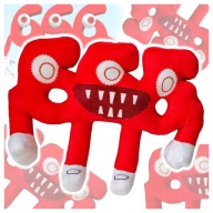 PLUSZAK RED 666 STEAL A BRAINROT MASKOTKA PRZYTULANKA ZABAWKA MIŚ PREZENT