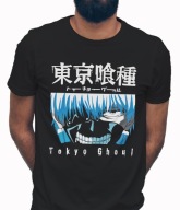 Koszulka męska bawełniana z nadrukiem anime TOKYO GHOUL