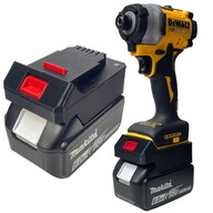 ADAPTER PRZEJŚCIÓWKA Z BATERI MAKITA 18V NA NARZĘDZIA DEWALT 18V XR