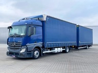 Mercedes-Benz ACTROS 1830 ZESTAW TANDEM 120 M3 PRZEJAZDOWY 7,75 M 7,75