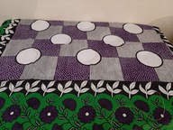 AFRYKAŃSKA TKANINA MATERIAŁ BOGOLAN 112/160 CM ORYGINALNA