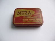 MUZA stare NIEUŻYWANE IGŁY DO PATEFONU W METALOWYM PUDEŁECZKU