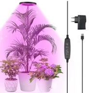 Lampa LED do Roślin 160 LED | Timer Auto ON/OFF | 9 Trybów Jasności